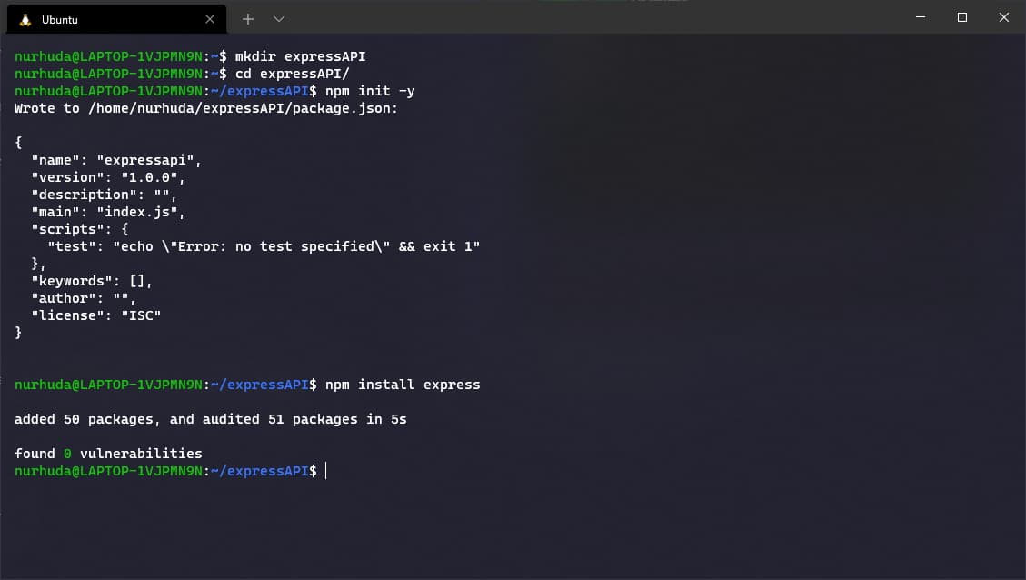 install-express install-express